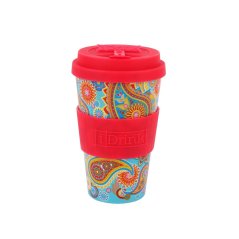 iDRINK Taza térmica iDRINK, diseño paisley, 435 ml
