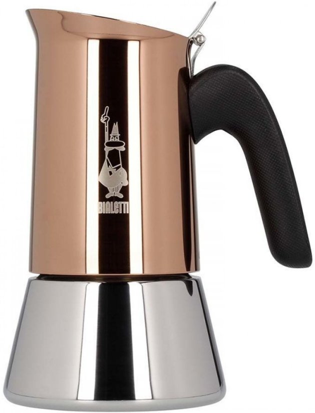 HERVIDOR DE AGUA BIALETTI MOKA VENUS 2 TAZAS COBRE INDUCCIÓN