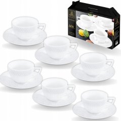 WILMAX Tazas y tazas de té de 240 ml - 6 uds