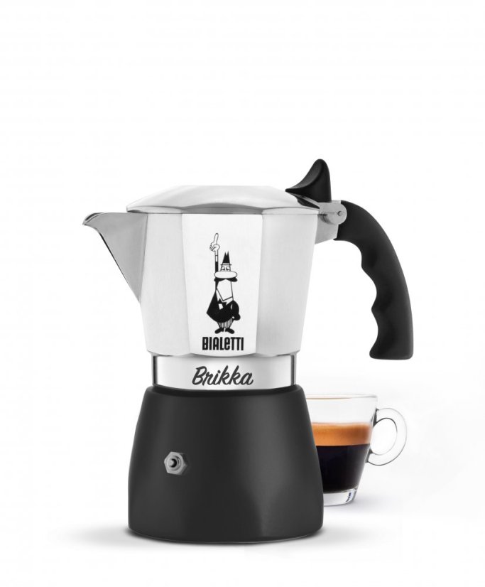 BIALETTI MOKA BRIKKA 2 Tazas