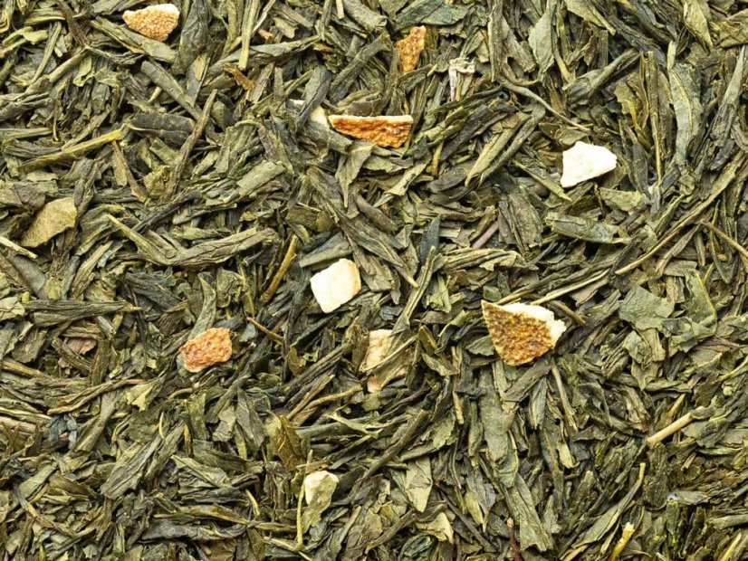 Směs zeleného čaje Sencha Mate-Matcha Kiwi [s příchutí kiwi] 50g