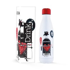 IDRINK Termoláhev z nerezové oceli 500ml motiv Monster