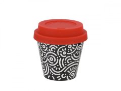 IDRINK Mini taza térmica, patrón Geométrico, 90ml