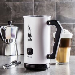 BIALETTI ELEKTRYCZNY SPIENIACZ DO MLEKA MK02 BIAŁY 300 ml