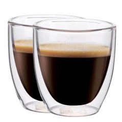 FOREVER poháre espresso, 80 ml sada 2 kusy