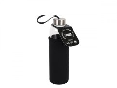IDRINK Skleněná láhev s plstěným návlekem 500 ml