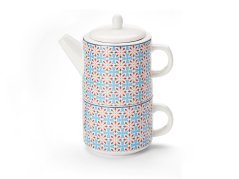CHA CULT Čajová porcelánová súprava pre jednu osobu „Jane“