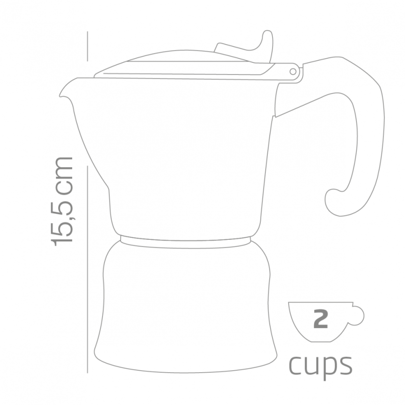 MOKA KONVIČKA ORZI na 4 Šalky