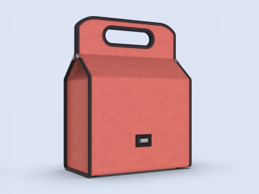 IDRINK termotaška 4 litrová, vzor červená