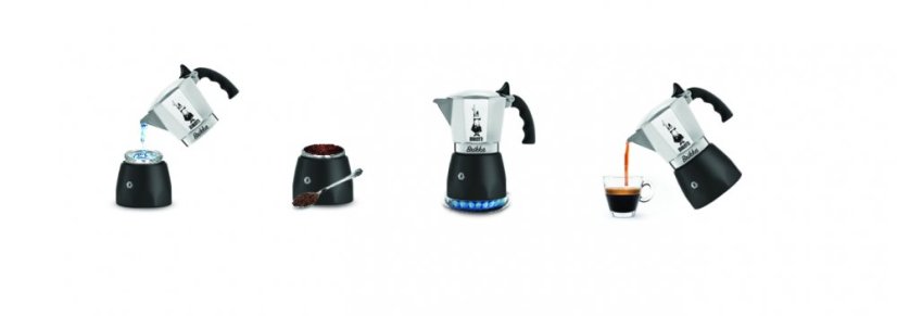 BIALETTI MOKA KANVIČKA BRIKKA NA 2 ŠÁLKY