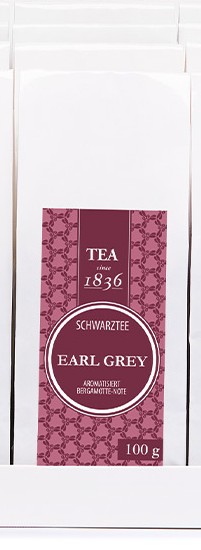 Herbata czarna Earl Grey [z nutami bergamotki] 100g