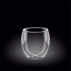 WILMAX pohár z dvojstenného termoskla 500ml balenie 1ks