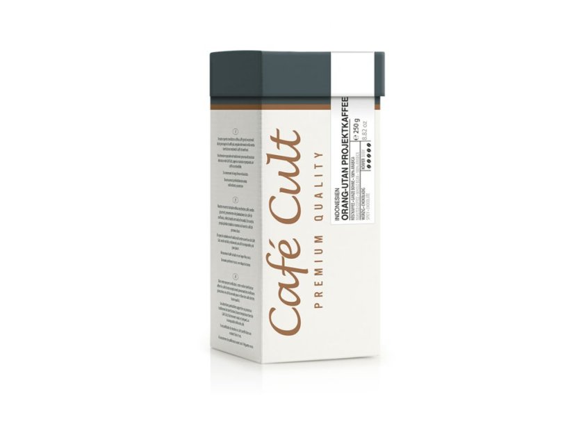 Cafe Cult Cafe Zrnkova kava Orangutan Conservation Project 250g