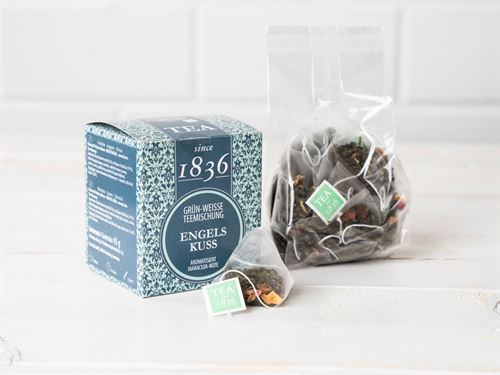 Čajová Směs Zeleného a Bílého Čaje Andělský polibek s mučenkou