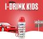 Botella de agua infantil Tritan iDrink con pajita Cars, 400 ml