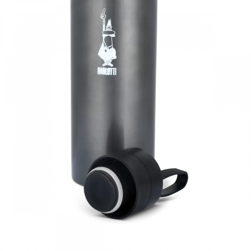 BIALETTI botella térmica de acero inoxidable gris 500 ml