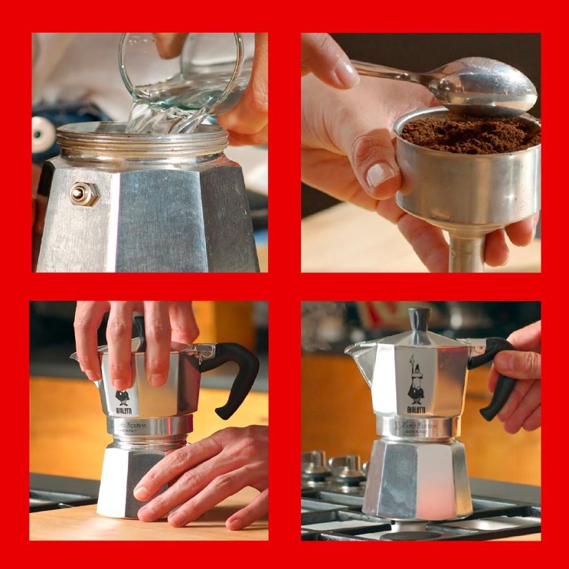 BIALETTI Moka Exprés 2 Tazas