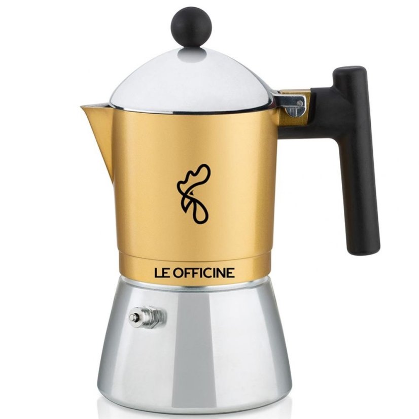 MOKA KONVIČKA LE OFFICINE ORZETEK INDUCTION na 2 Šálky