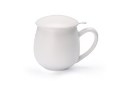 Bylinkový čajový hrnček "Saara", biely 350 ml