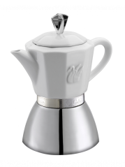 MOKA KONVIČKA Porcelánová CHIC INDUCTION na 4 Šálky