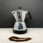 BIALETTI ELEKTRICKÁ MOKA KONVIČKA EASY S ČASOVAČEM NA 3 ŠÁLKY