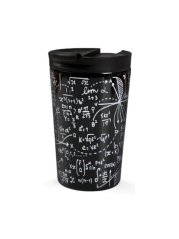 IDRINK Termohrnek z nerezové oceli, 260 ml, Matematik