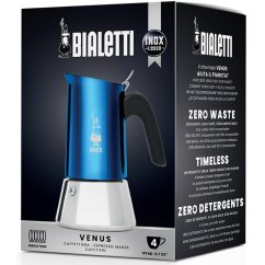 BIALETA MOKA VENUS AZUL 6 TAZAS PARA INDUCCIÓN