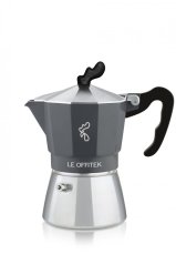 LE OFFITEK MOKA KONVIČKA MOKA MAGNETIKA STEEL INDUCTION na 3 Šálky