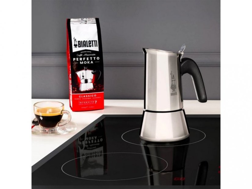 BIALETTI MOKA Konvička VENUS INDUCTION na 4 ŠÁLKY