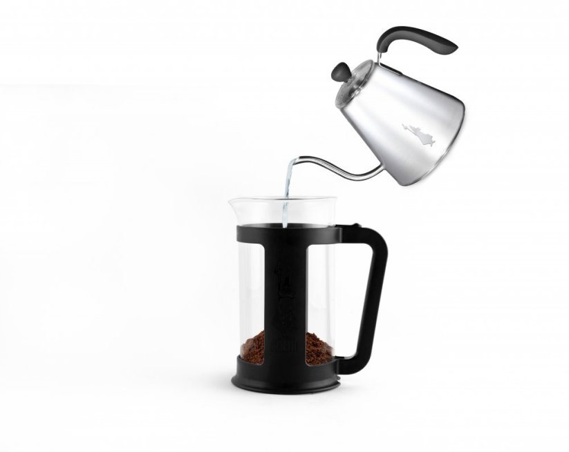 BIALETTI FRENCH COFFEE PRESS SMART 1000 ml ČERNA