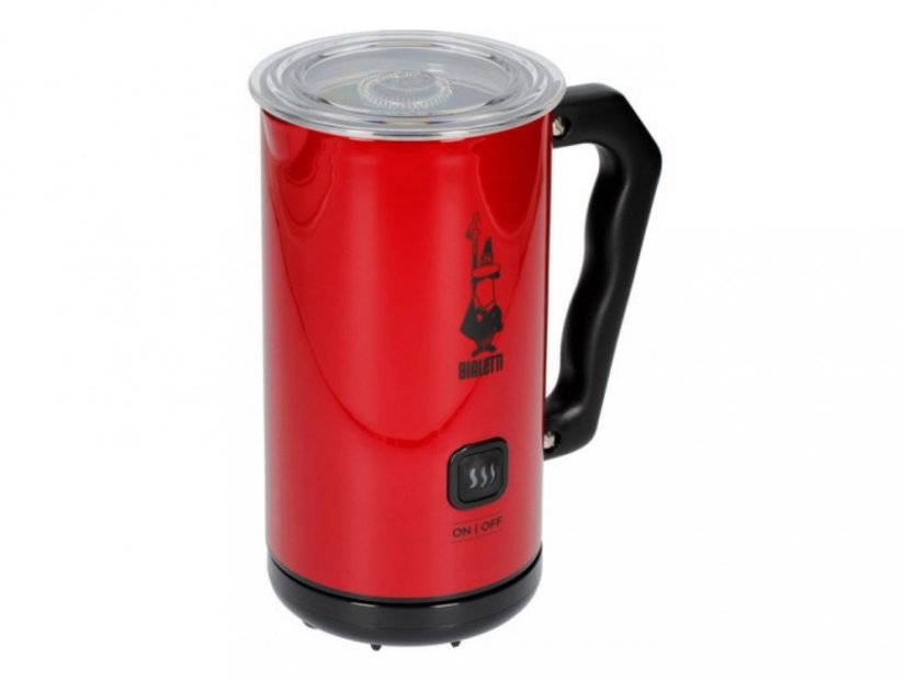 BIALETTI NAPENOVAČ MLEKA ELEKTRICKÝ MK02 ČERVENÝ