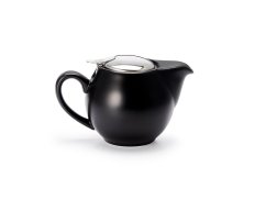 CHA CULT Čajová Porcelánová Kanvica so Sitkom „Saara“ Čierna 500ml