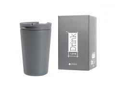 IDRINK Termohrnek z nerezové oceli, 260 ml, šedý