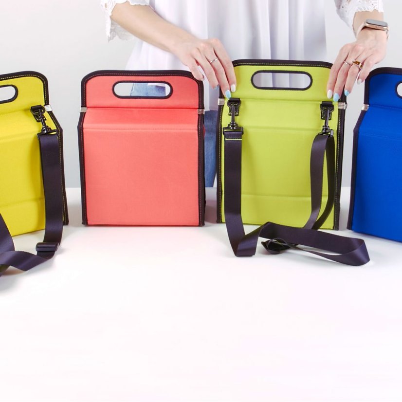 Torba termiczna IDRINK 4 litry, wzór żółty