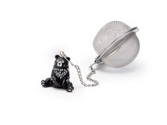 Čajové Sítko kovové nerez sítko ve tvaru koule "Woody"