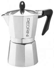 PEDRINI Moka konvička Kaffettiera hliníková na 6 šálků