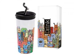 iDRINK Termohrnek z Nerezové Oceli 350ml motiv Stay Pawsitive