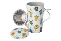 Velký hrnek s filtrem a víčkem, 400 ml