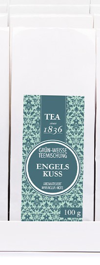 Mezcla de té blanco y verde Beso de Ángel [con notas de maracuyá] 100g