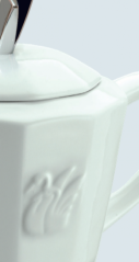 MOKA KONVIČKA Porcelánová CHIC na 4 Šálky
