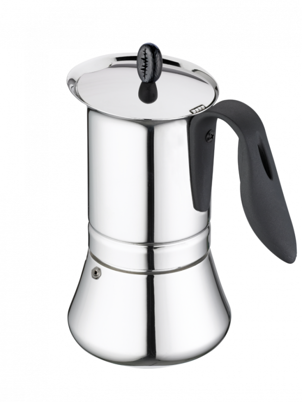 Cafetera Moka G.A.T LADY Acero inoxidable INDUCCIÓN 2 tazas - CAPACIDAD (tazas): 2