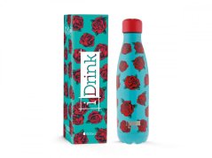 IDRINK Termoláhev z nerezové oceli 500ml motiv Tatto Růže