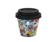 IDRINK Mini taza térmica iDRINK, patrón Urban, 90ml