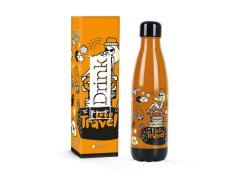 IDRINK Termoláhev z nerezové oceli 500 ml motiv Travel Doodle