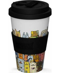 iDRINK Taza térmica iDRINK, diseño Stay Pawsitive, 435 ml