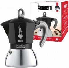 BIALETTI | MOKA INDUCCIÓN NEGRA - 2 Tazas