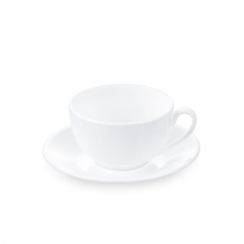 Wilmax 250 ML TEA CUP & SAUCER SET OF 6