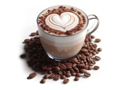 Café Cult ochucená zrnková káva Latte Macchiato čokoláda 250g