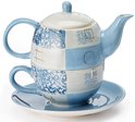 Zestaw do herbaty dla jednej osoby "Patricio" Czajnik 400 ml z filiżanką 200 ml
