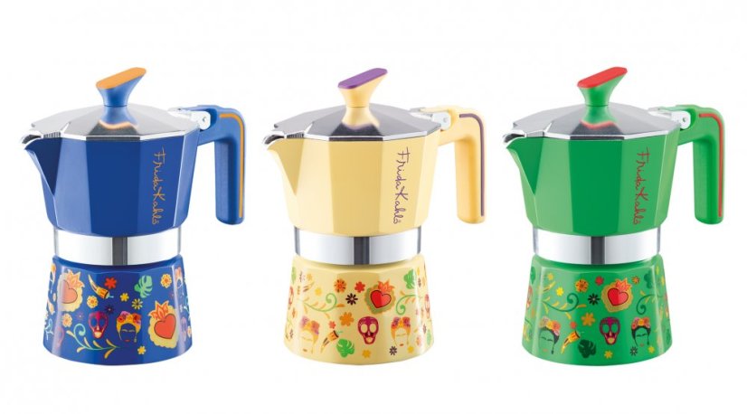 PEDRINI moka konvička Frida Kahlo na 2 šálky